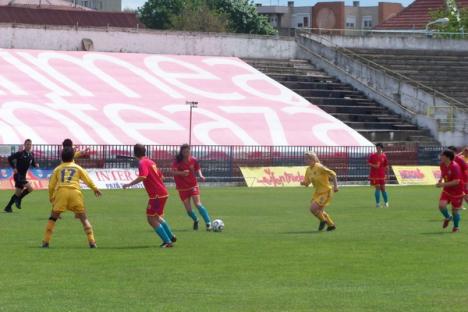 Echipa feminină de fotbal Motorul a remizat împotriva piteştencelor de la Alice Tunes (FOTO)